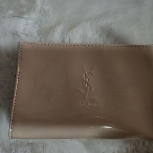 Yves Saint Laurent Tan Leather Wallet